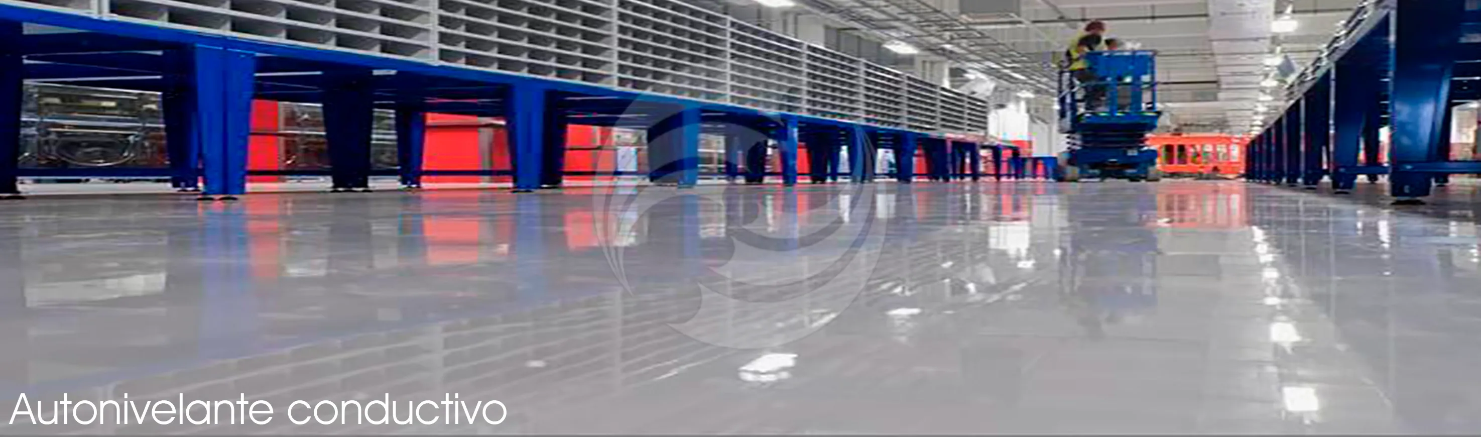 Piso epóxico en empresa